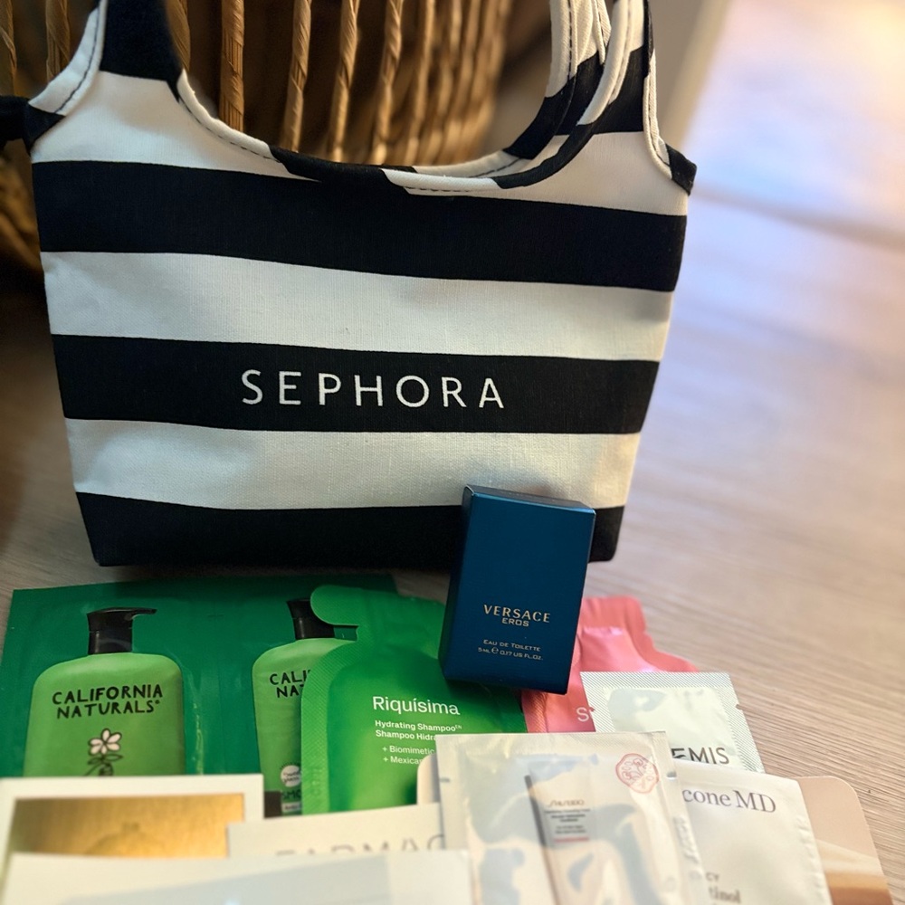 Sephora Beauty Sample Collection with Multicolor Packaging